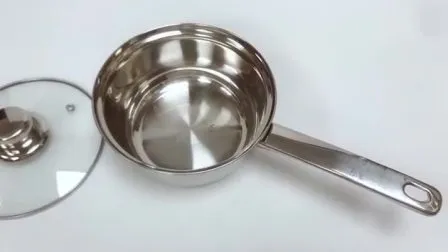 Stainless Steel Pots & Pans Ergonomic Riveted Stainless Steel Handle Stainless Steel Saucepan